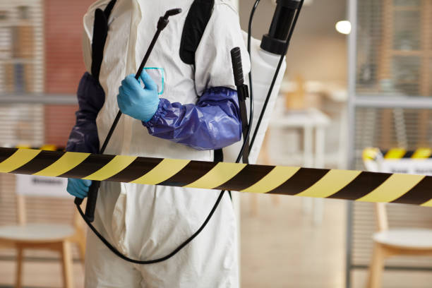 Professional Infectious Disease Decontamination technician working in Mashpee, MA